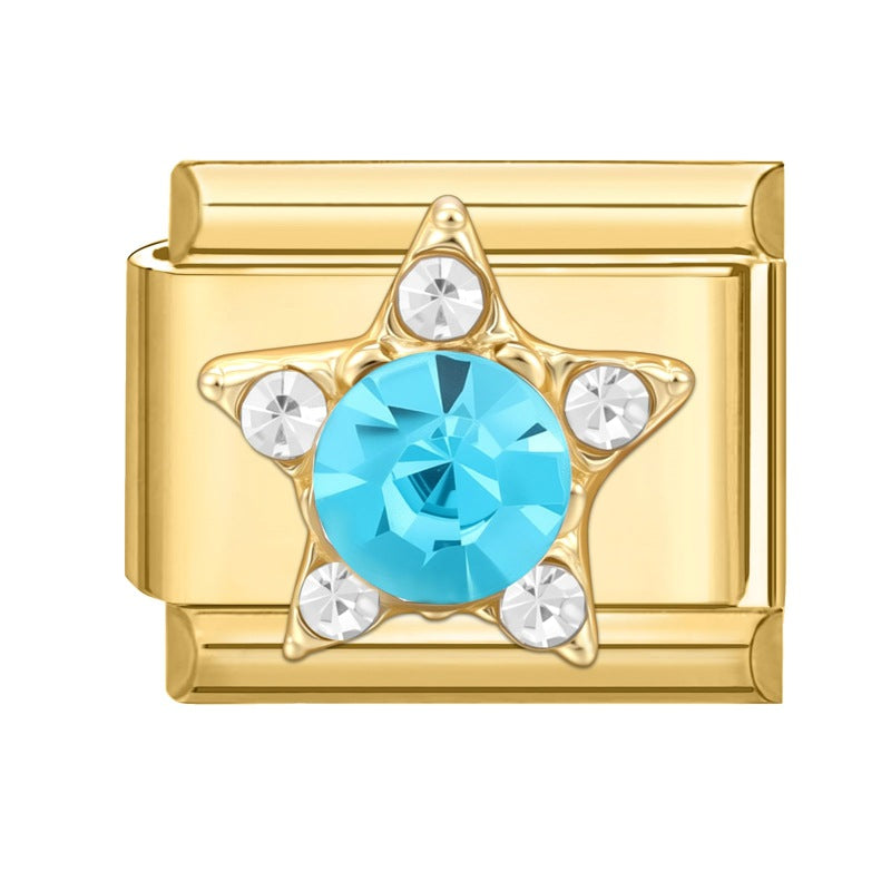 Wholesale Italian Charm Bracelet 9mm DIY Splicing Cute Creative Stainless Steel Composable Bracelet