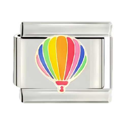 Wholesale Italian Charm Starter Bracelets DIY square Single Section Creative Stainless Steel Composable Bracelet