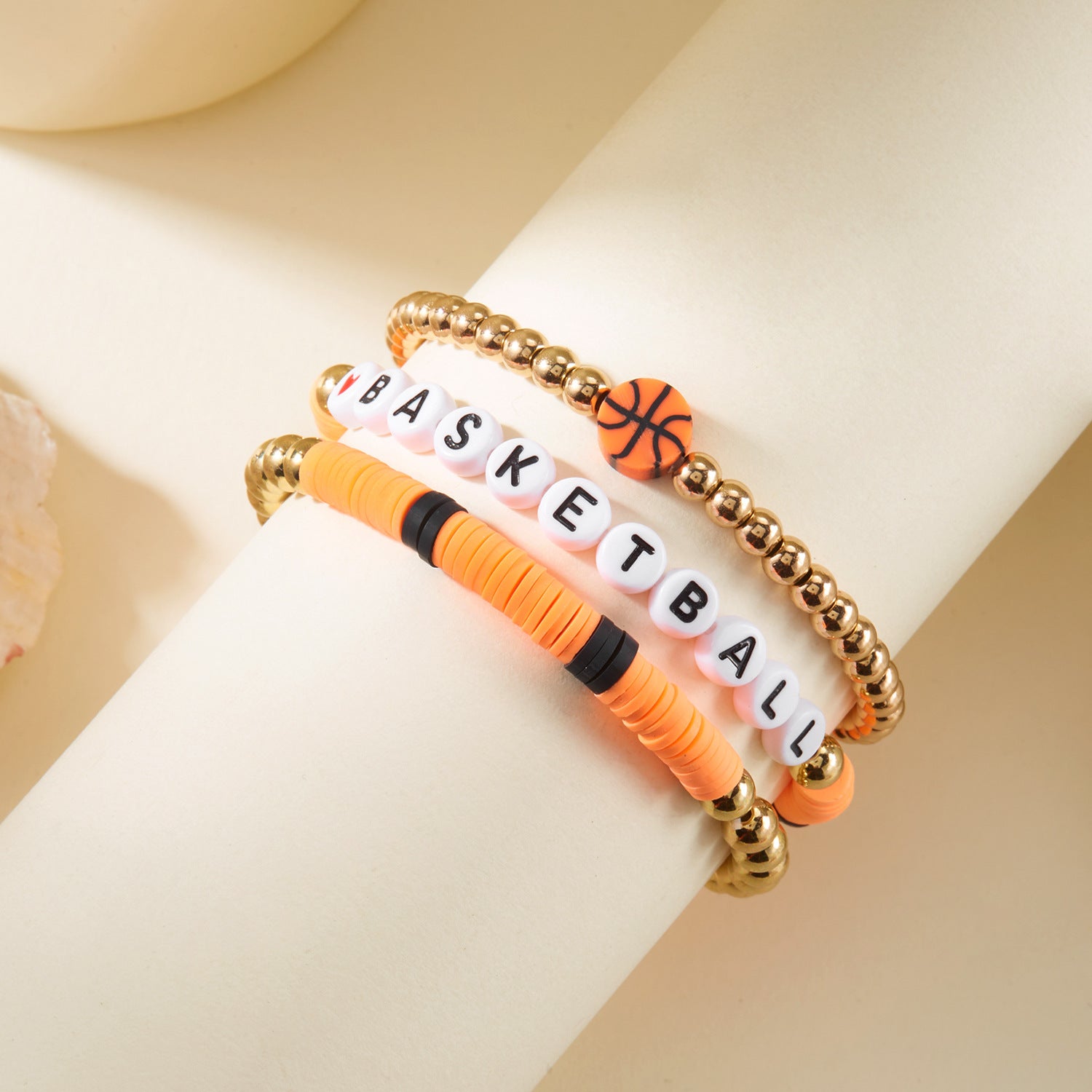 Wholesale  ball multi-layer bracelet soft ceramic bracelet
