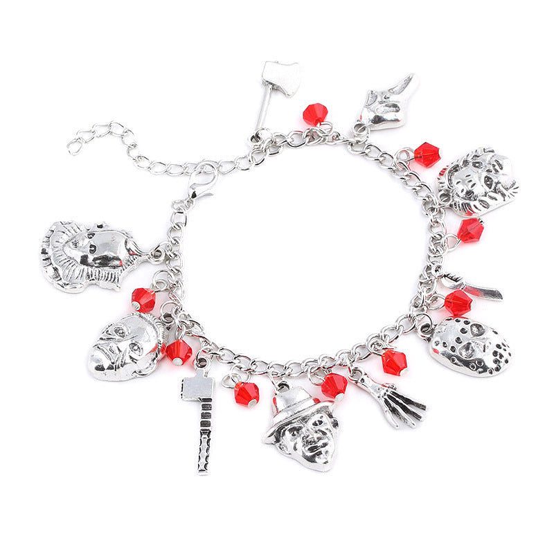 Wholesale Halloween Horror Clown Chainsaw Bracelet ACC-BT-MuMing004