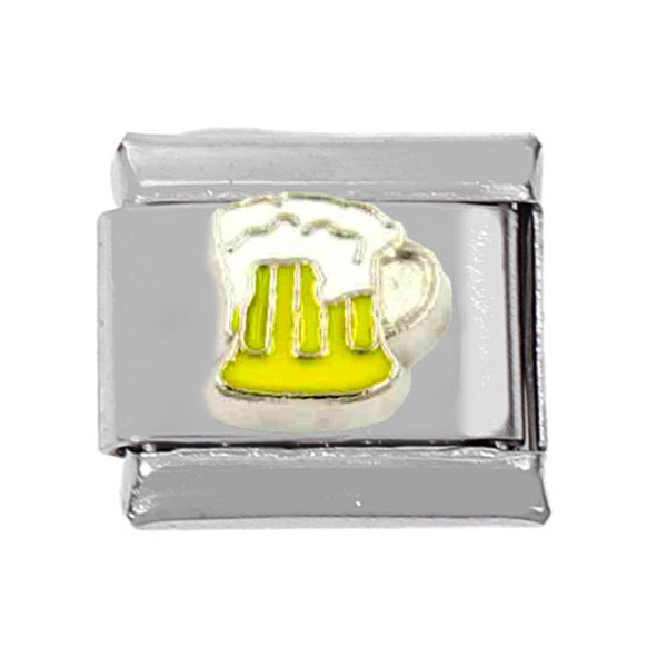 Wholesale 5pcs Italian Charm Bracelet Charm Module Stainless Steel Cute Animal Bracelet 9mm DIY Pattern Free Stitching Detachable Composable Bracelet ACC-BT-DaLiang010