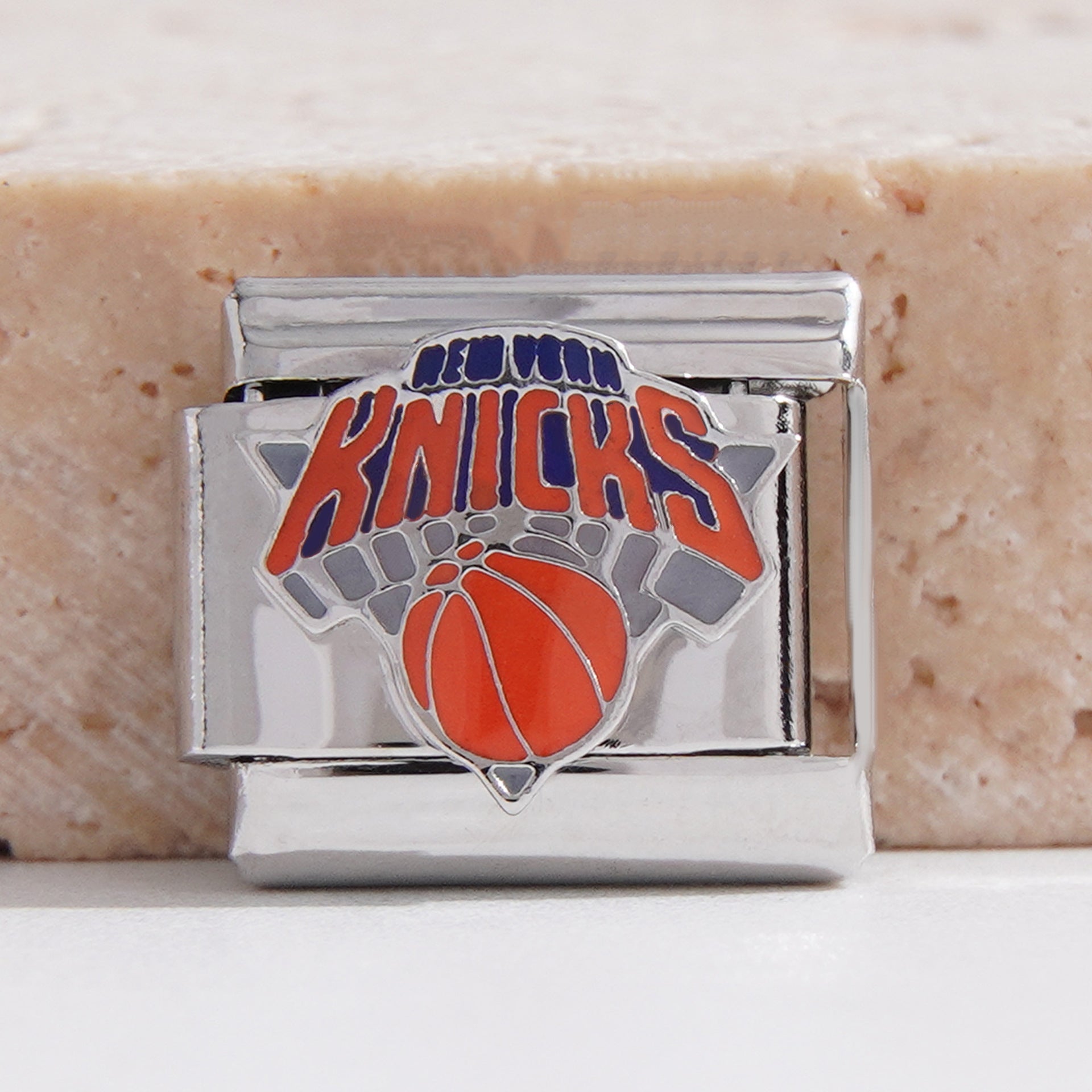 Wholesale Italian Charm Bracelet 9mm DIY Splicing Removable Basketball Series Stainless Steel Composable Bracelet