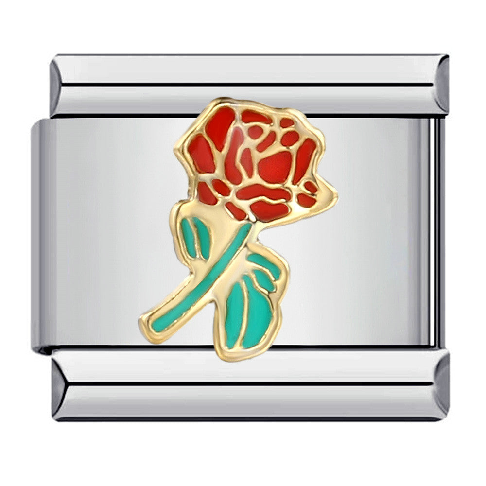 Wholesale Italian Charm Bracelet 9mm DIY Splicing Removable  Stainless Steel Composable Bracelet