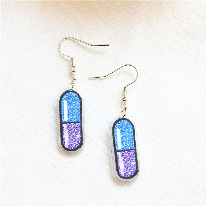 Wholesale Funny Medical Equipment Acrylic Earrings ACC-ES-XN028