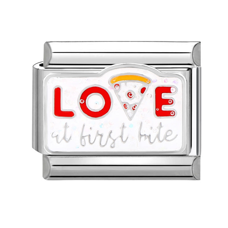 Pulsera de encanto italiano al por mayor de 9 mm Diy Suplicamiento Lindo pulsador creativo de acero Titanio Compuesta de acero Pulsera