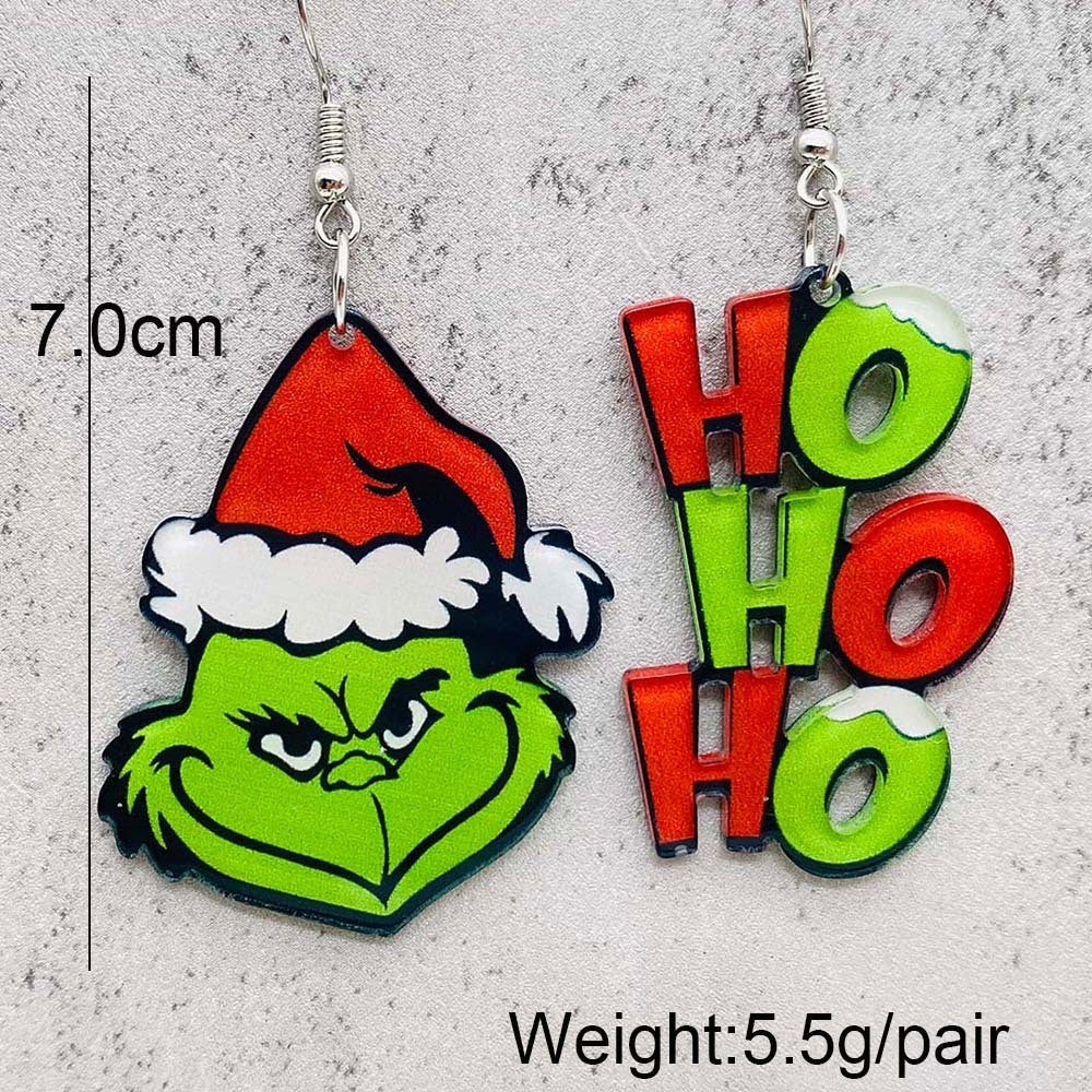 Wholesale Christmas  Acrylic Earrings