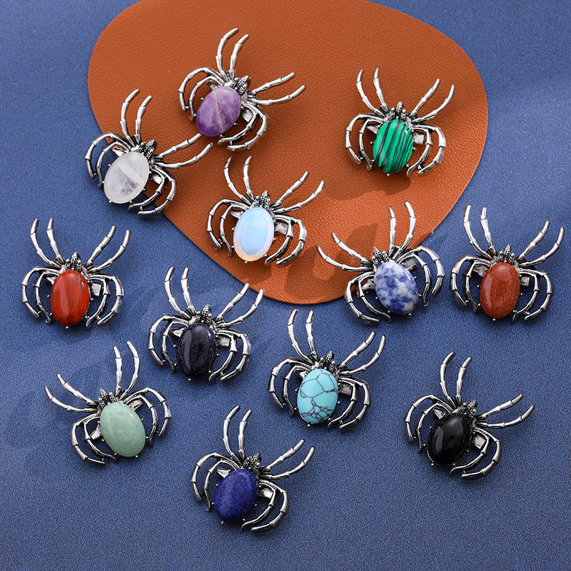 Wholesale Natural Stone  Pendant  Amethyst Pink Crystal Pendant