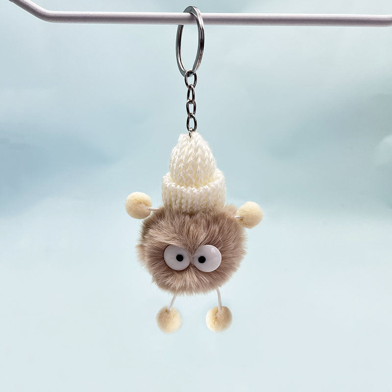 Wholesale Plush Elf Keychain Small Briquette Bag Pendant Keychains