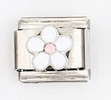 Wholesale Italian Style Flower Modular Bracelet Stainless Steel Fashion Accessory For Gift And Resale