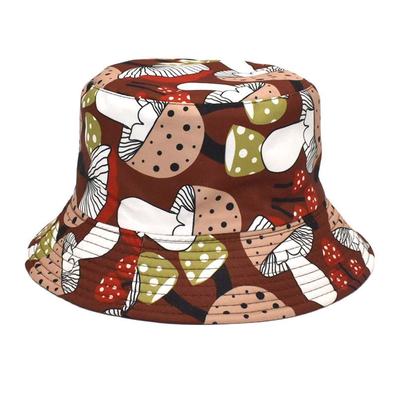 Wholesale Mushroom Bucket Hat Double-sided Sun Protection Hat ACC-HT-AoZheng001