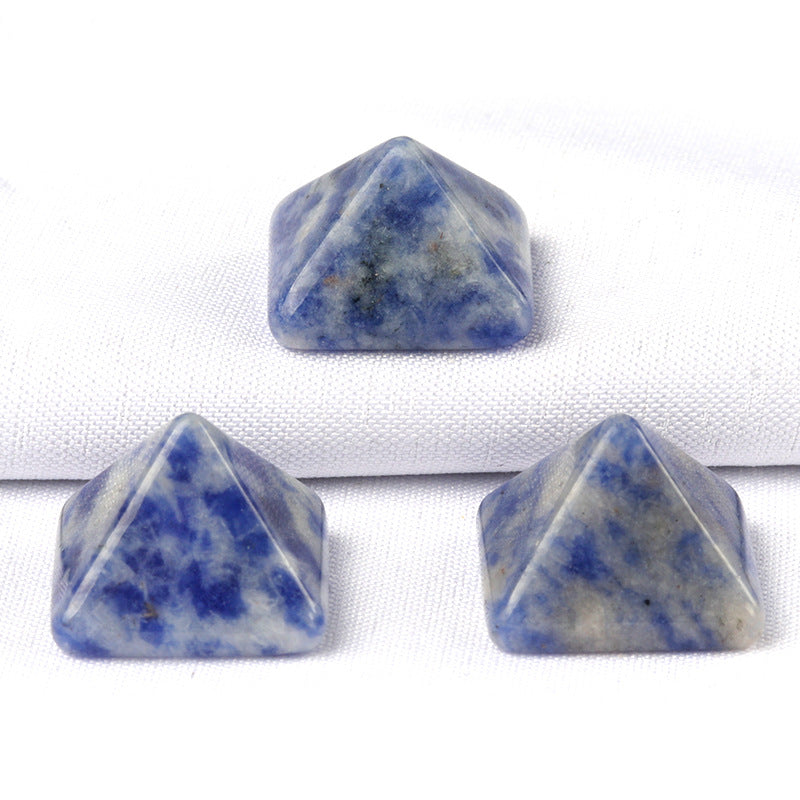 Wholesale Natural Crystal Semi-precious Stone Pyramid ACC-DS-KeSuo002