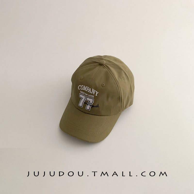 Wholesale  Letter Embroidered Kids Hat Baseball Cap