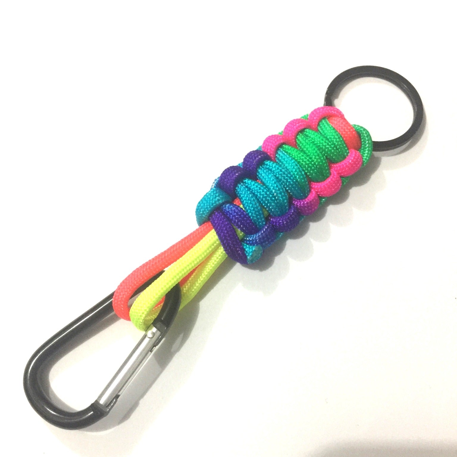 Wholesale Carabiner Outdoor Paracord Keychain ACC-KC-KaBiao016