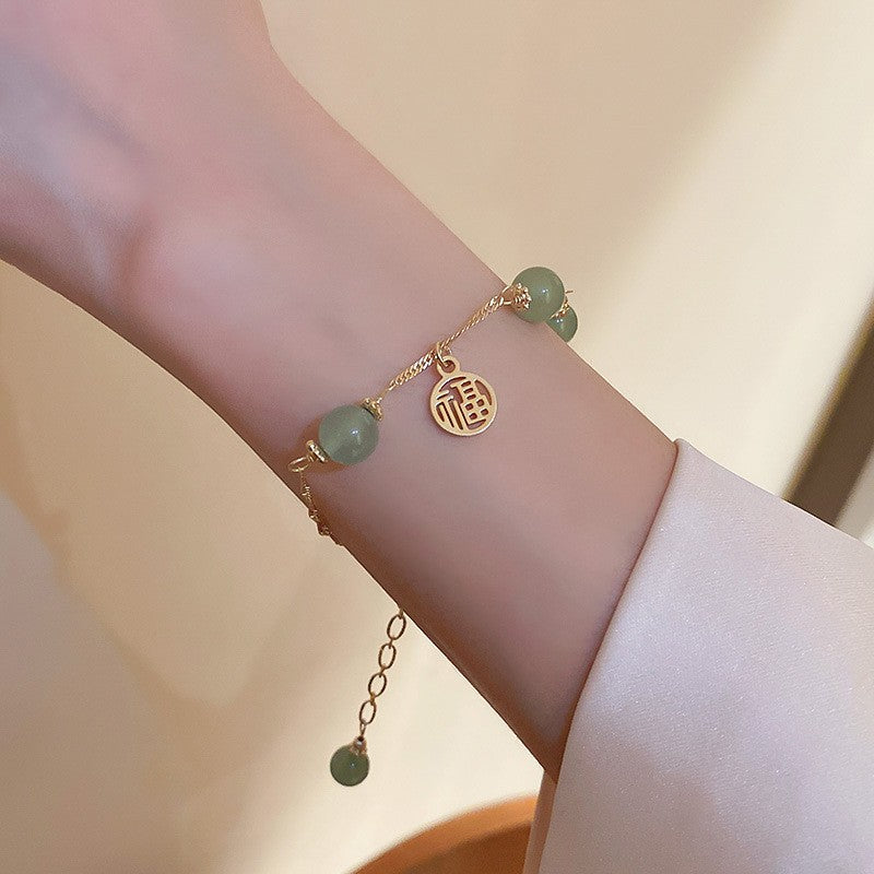 Wholesale Lotus Pendant Bracelet