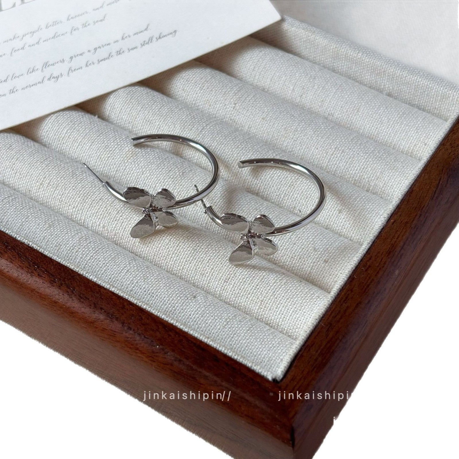 Wholesale silver Butterfly Ear Ring High Beauty  Earrings