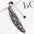 Wholesale Christmas Halloween Feather Bookmark Beadable Metal Bookmark