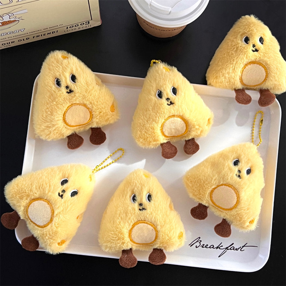 Wholesale Cute Plush Cheese Cartoon Doll Keychain