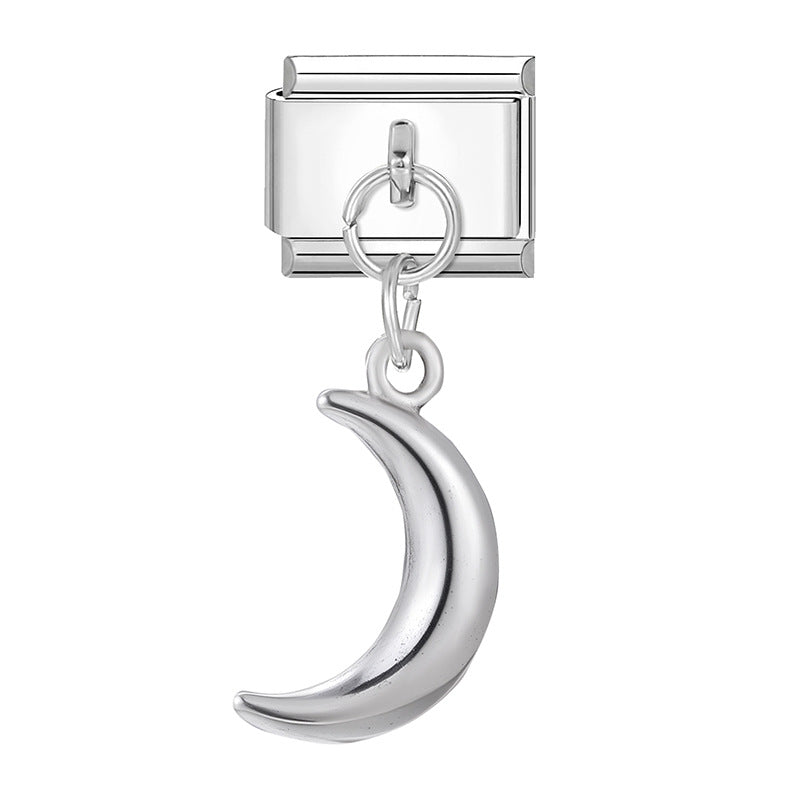 Wholesale 9mm Italian Charm Starter Bracelets DIY Pendant Style Stainless Steel Composable Bracelet