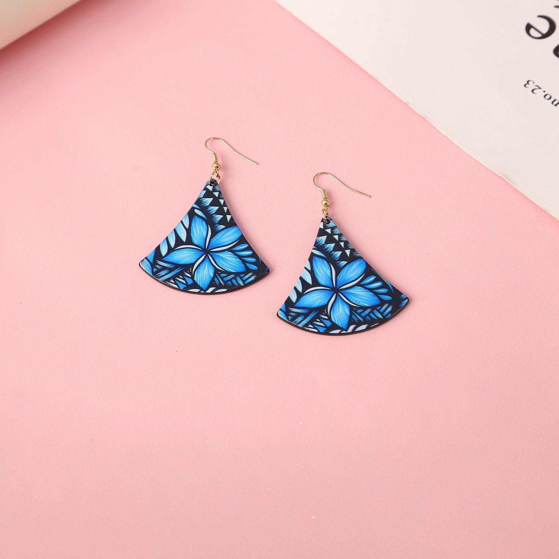 Wholesale Mother' s Day Bright Flower Earrings