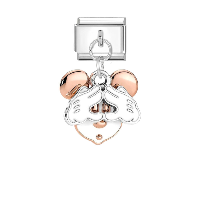 Wholesale Ocean Cartoon Modular Bracelet with Detachable Charms for Everyday Jewelry Accessory