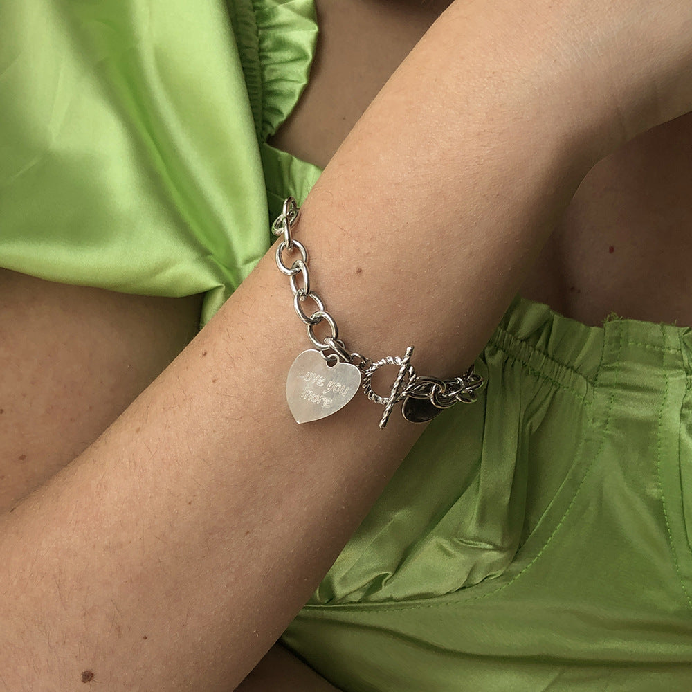 Wholesale Simple Chain Love Bracelet ACC-BT-BP002