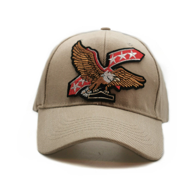 Wholesale  camouflage American eagle head embroidery baseball cap