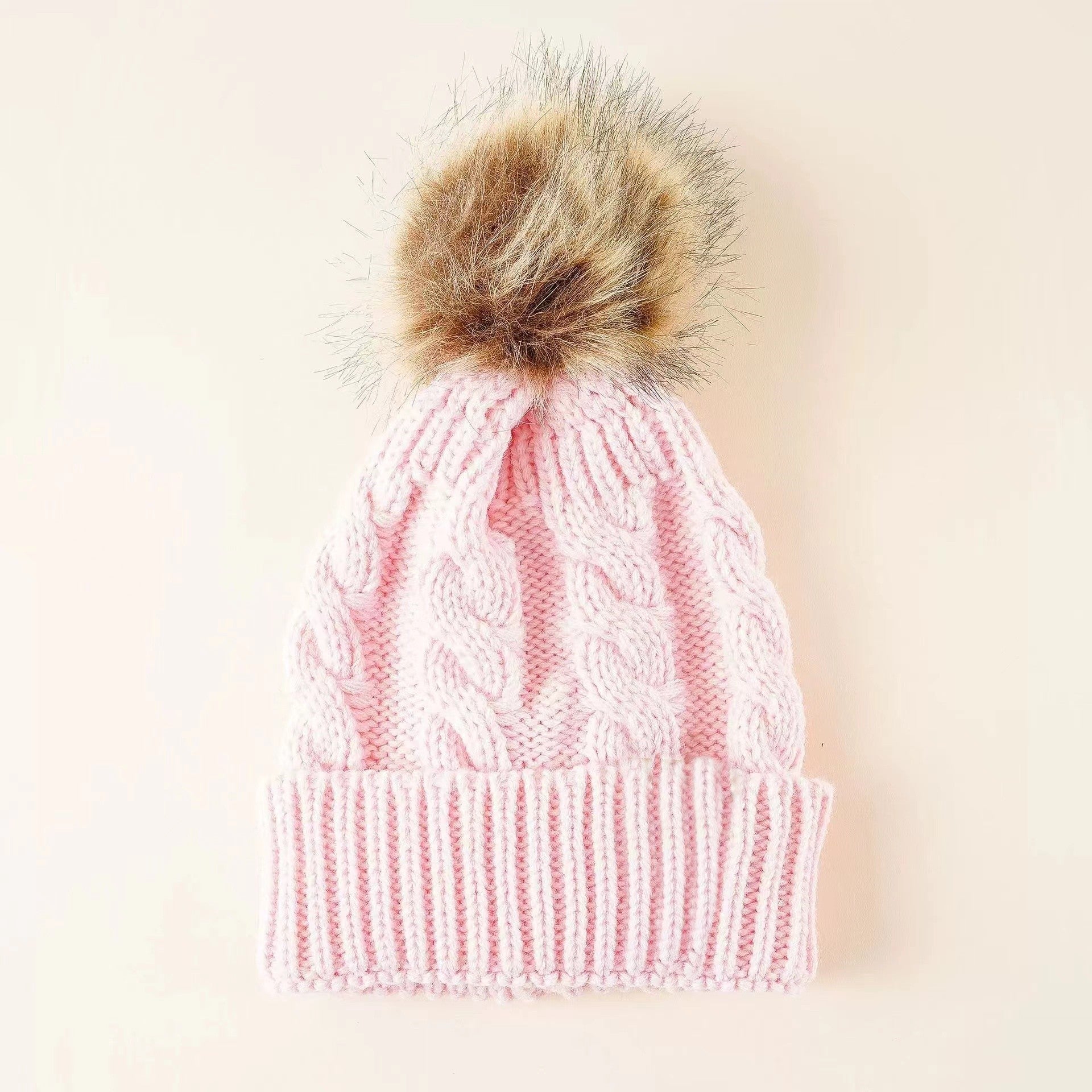 Wholesale Autumn Wool Ball Knitted Hat ACC-HT-Suli004