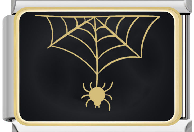 Wholesale Italian Charm Bracelet 9mm DIY Spliced Removable Stainless Steel Spider Ghost Composable Bracelet ACC-BT-XY025