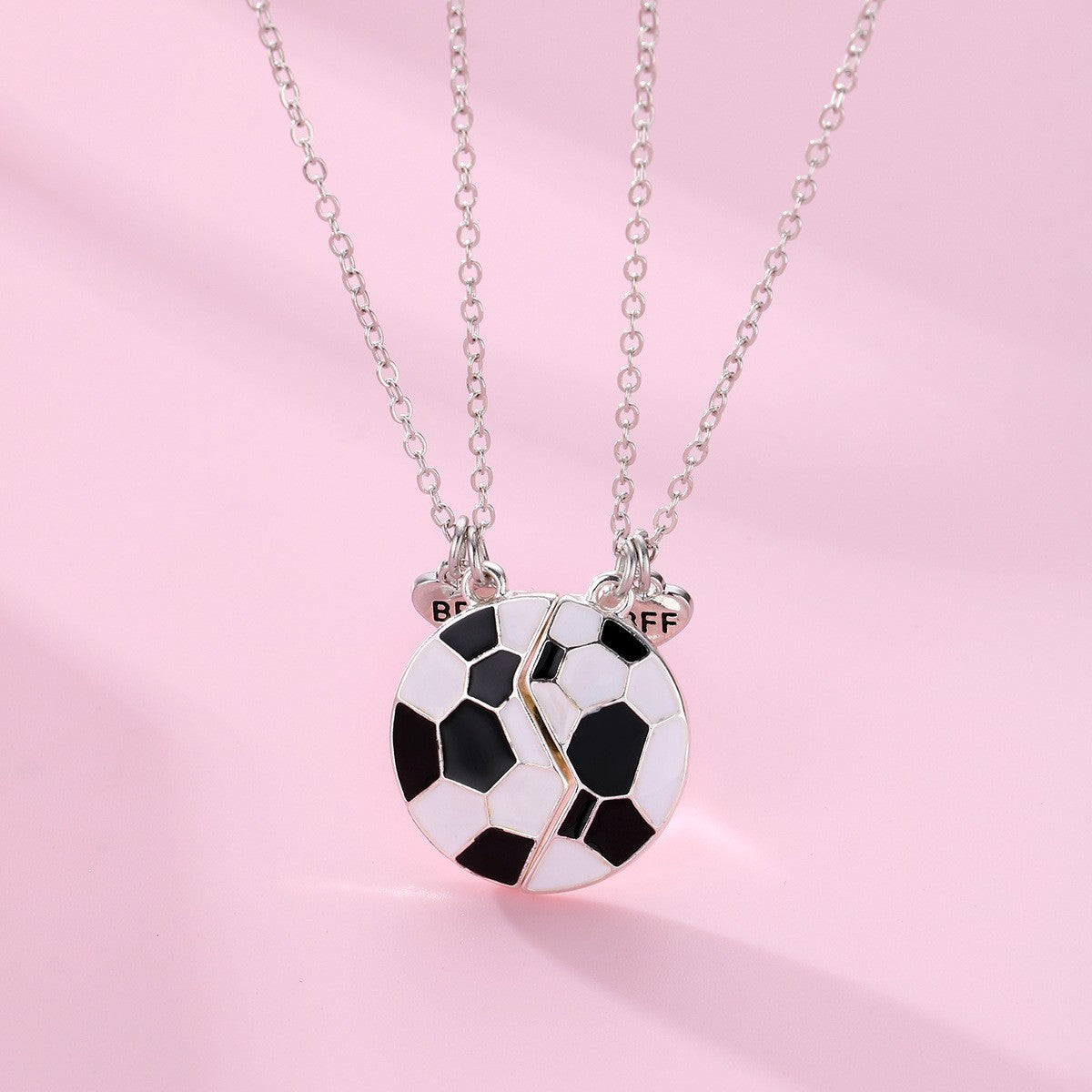 Wholesale Oil Drop Love Magnet Necklace Set ACC-NE-Hanp006