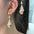 Wholesale  natural shell conch earrings