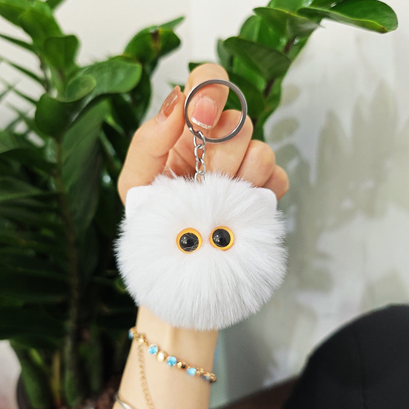 Wholesale Cute Plush Cat Head Keychains ACC-KC-Chengx005