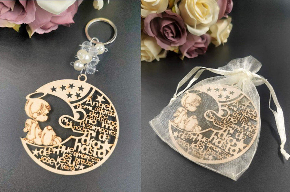 Wholesale Alloy Religious Keychain