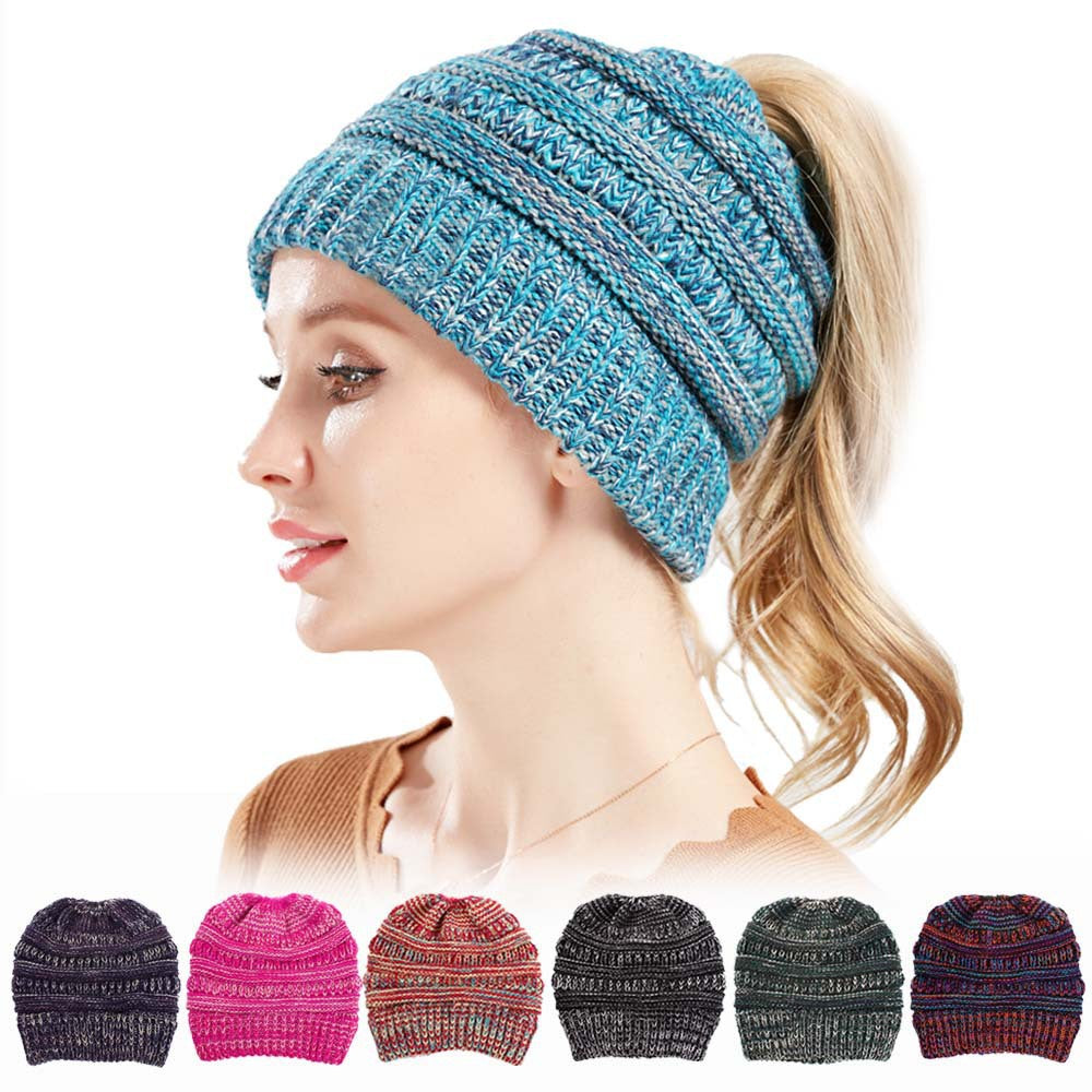 Wholesale Mixed Color Knitted Beanie