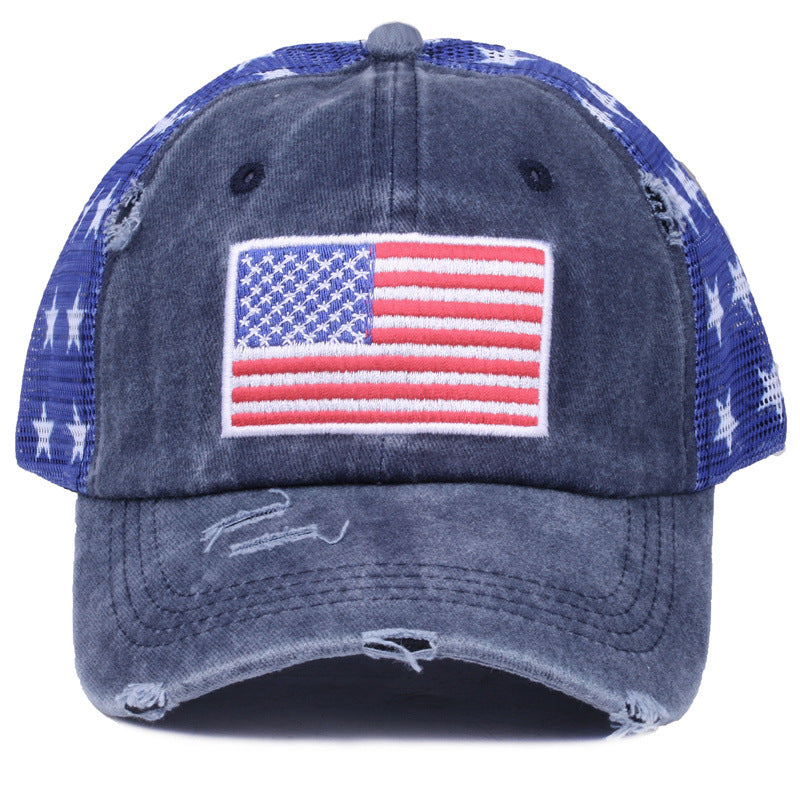 Wholesale distressed baseball embroidery baseball cap