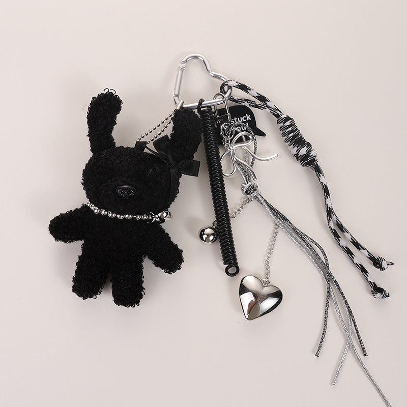 Wholesale Bear rabbit plush keychain