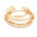 Wholesale spiral twist metal bracelet