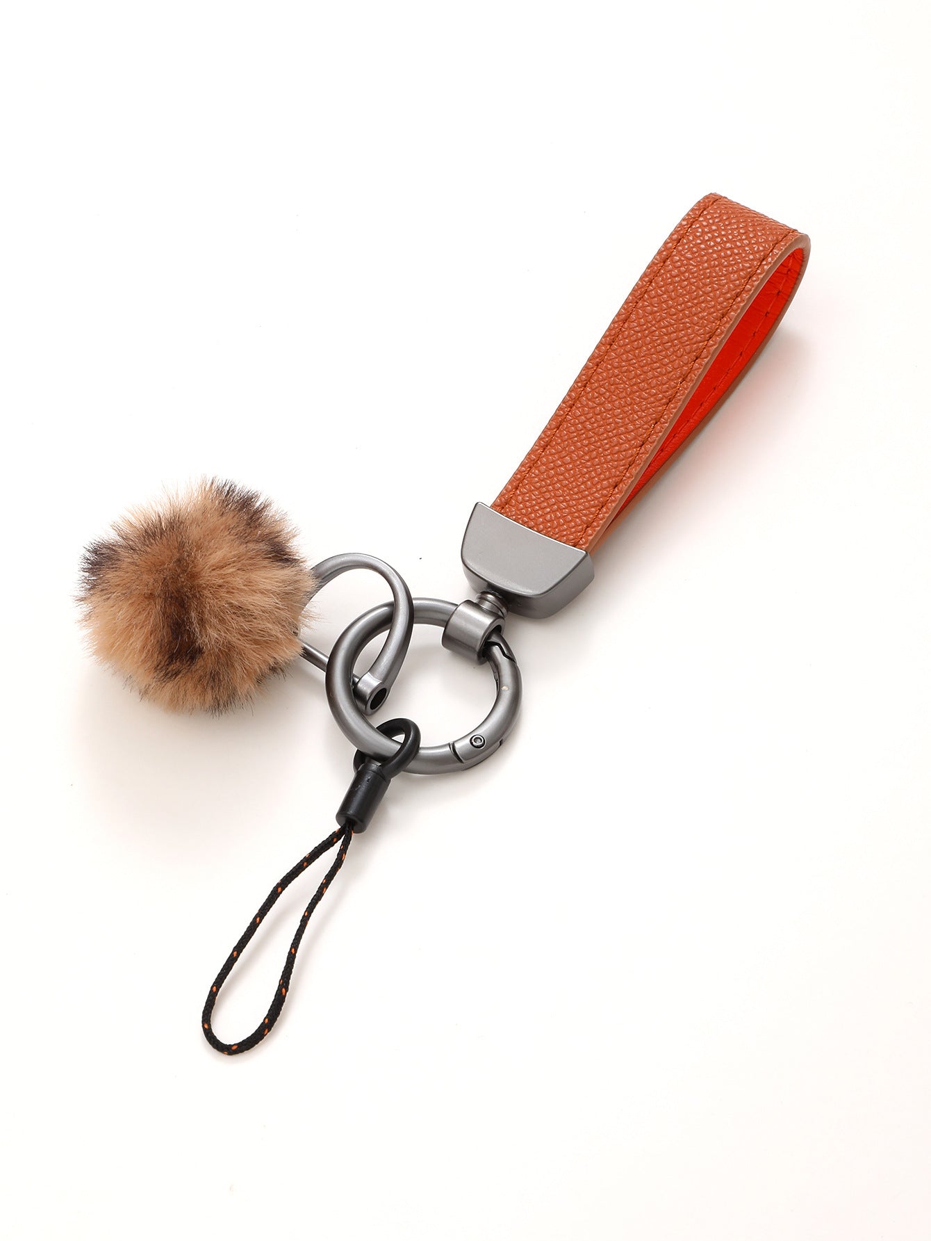 Wholesale Leather Plush Accessories Detachable Keychains ACC-KC-YiTian002