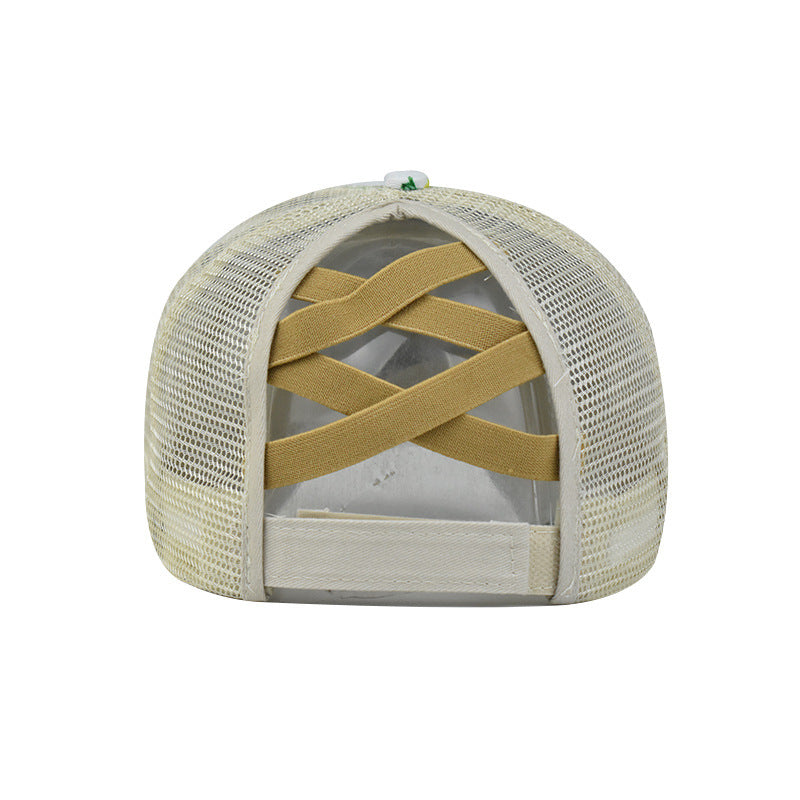 Wholesale Cactus Ponytail Baseball Cap For Women Trendy Adjustable Sun Protection Hat Summer Casual
