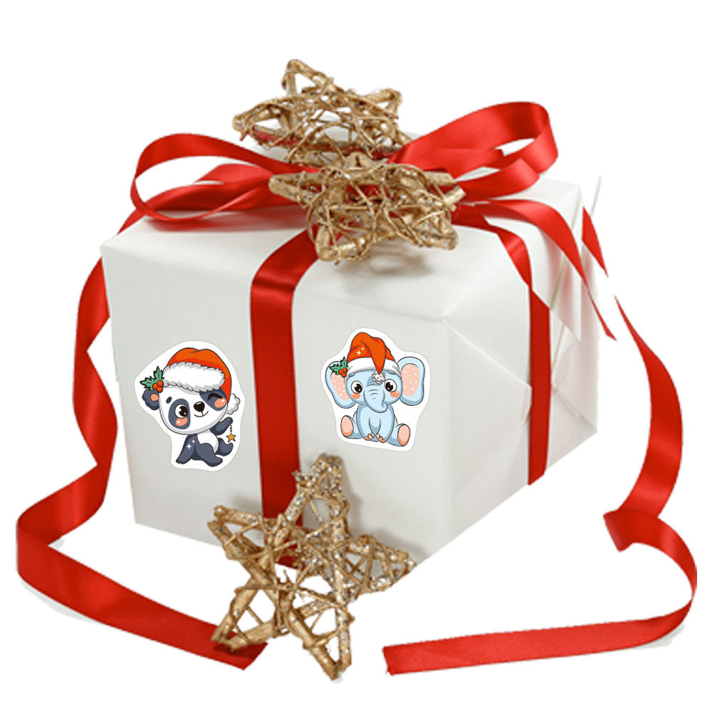 Wholesale 500pcs Special Shaped Animals Christmas Gift Decoration Stickers