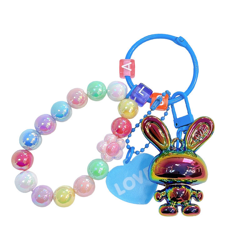 Wholesale Electroplated Colorful Conch Keychain Lanyard Keychain ACC-KC-WoAn003