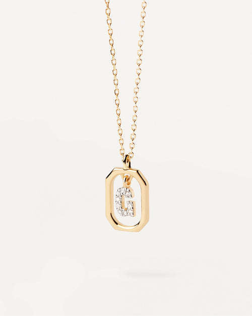 Wholesale Silver MINI Letter Necklace