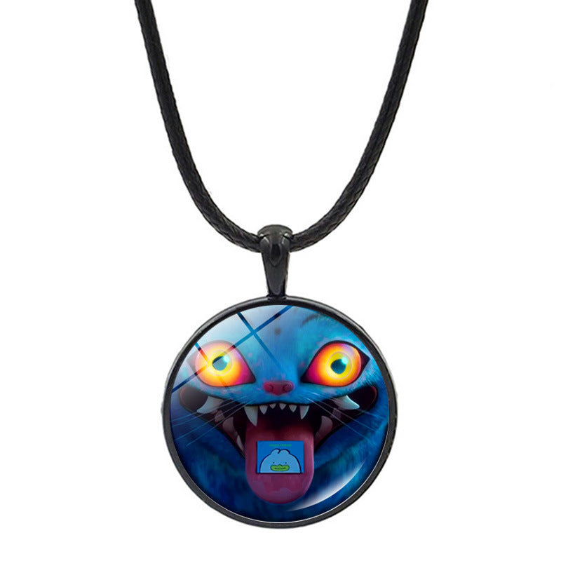 Wholesale K-POP Anime Necklace Sweater Chain