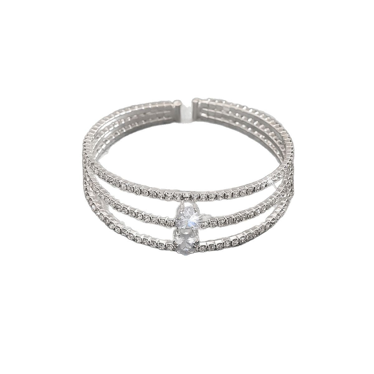 Wholesale double-row bracelet jewelry fashion bridal bracelet