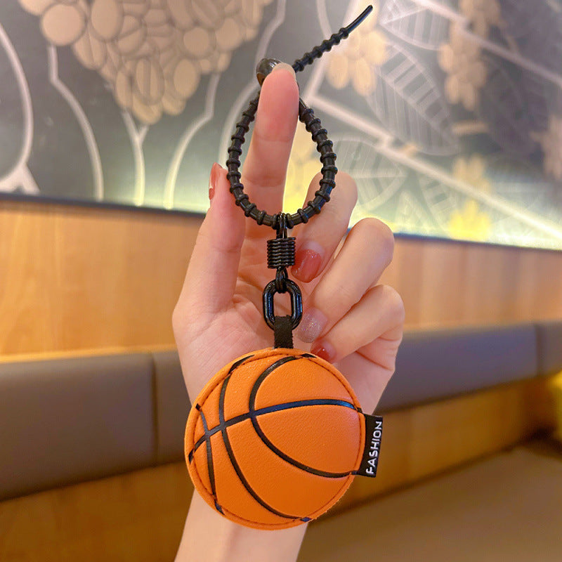 Wholesale Trendy Sports Ball Leather Bag Charm Keychain For Women S Handbag Decoration Everyday Gift