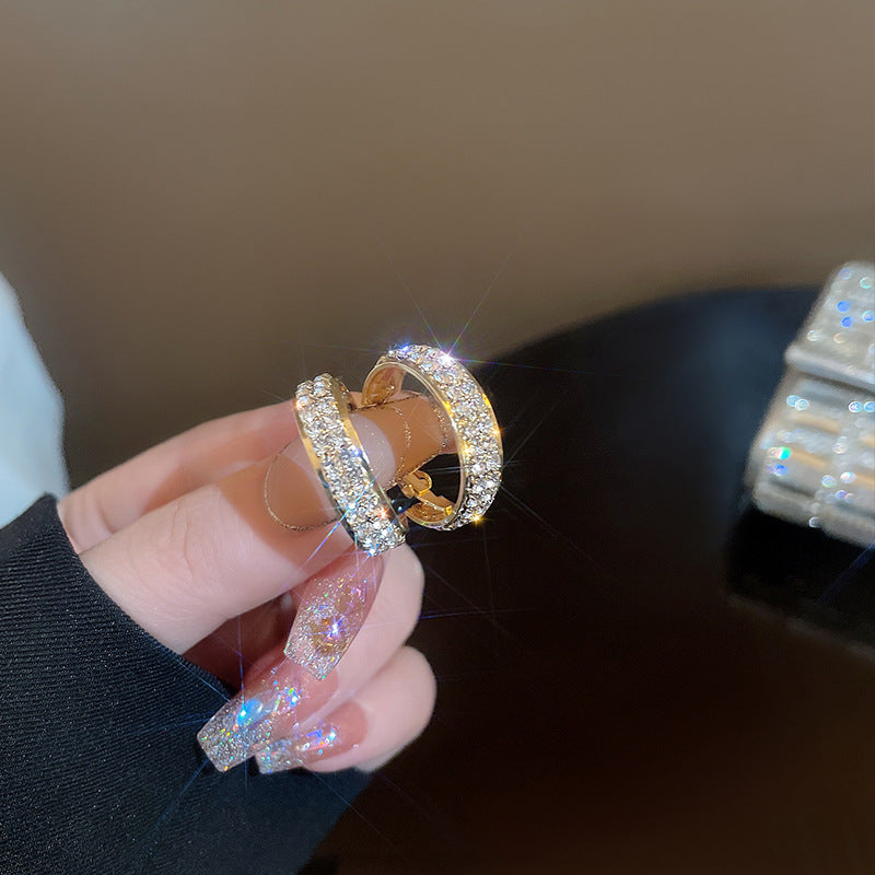 Wholesale Women's Vintage Earrings Delicate Lace Floral Pattern