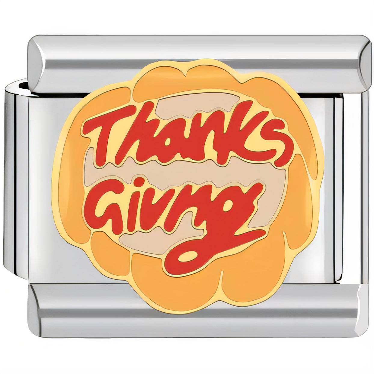 Wholesale  Italian Charm Bracelet 9mm DIY Cartoon Heart Letter   Creative Stainless Steel Composable Bracelet