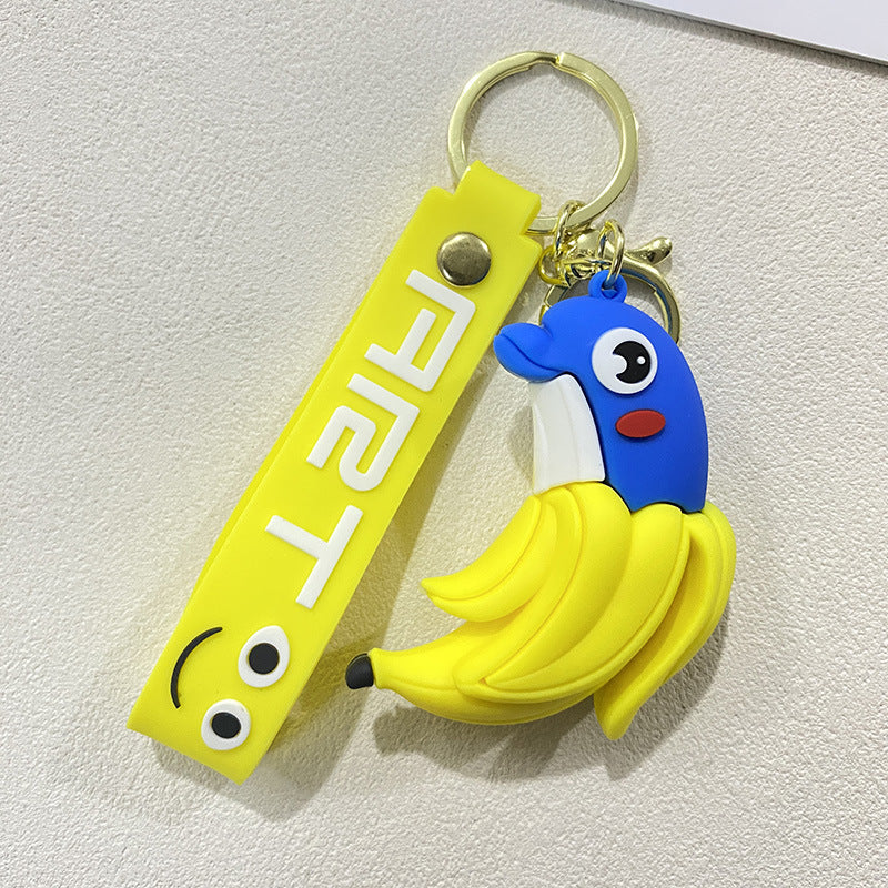 Wholesale Soft  Doll Wooden Stick Keychain ACCVIP