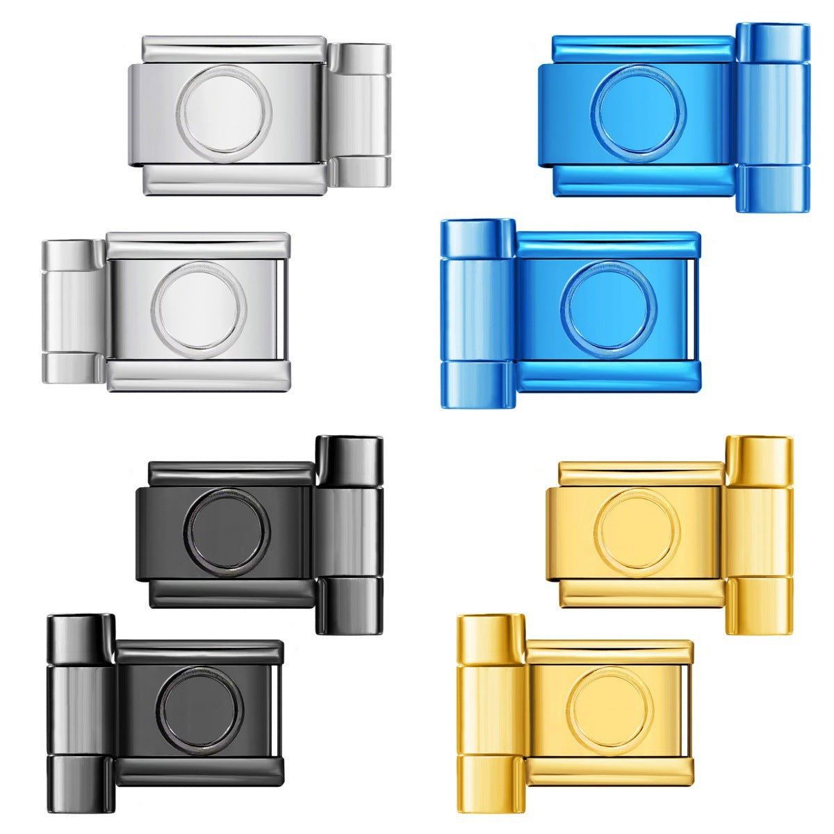 Wholesale Multi-Size Watchband Connectors — Italian Modular Bracelet DIY Assembly Tools &  Accessories