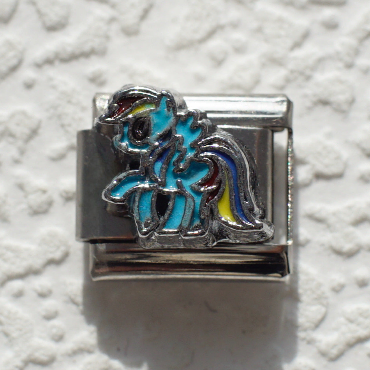 Wholesale 5pcs Italian Charm Bracelet 9mm DIY Splicing Cute Creative Stainless Steel Composable Bracelet