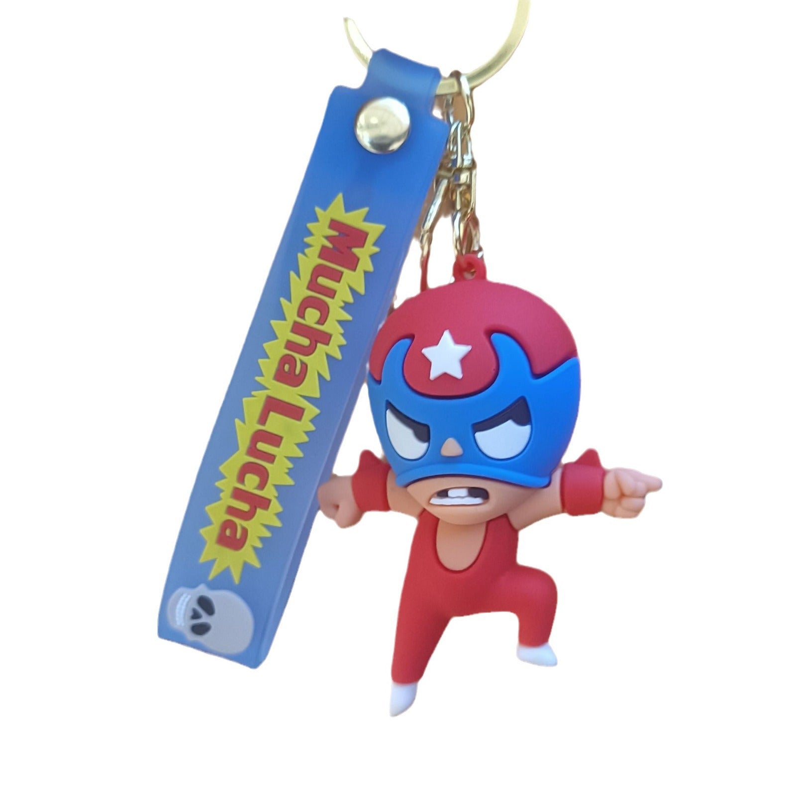 Wholesale Cartoon Cute PVC Keychain ACCVIP-KC-KuangKe001
